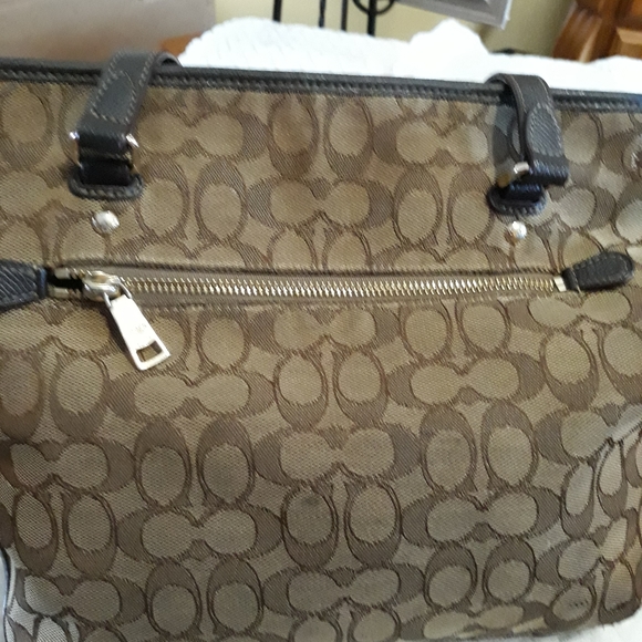 Price dropped today only, $50, Coach purse, with free shoes size 10 - Picture 2 of 4